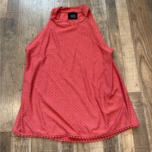 W5 Salmon Sleeveless Blouse